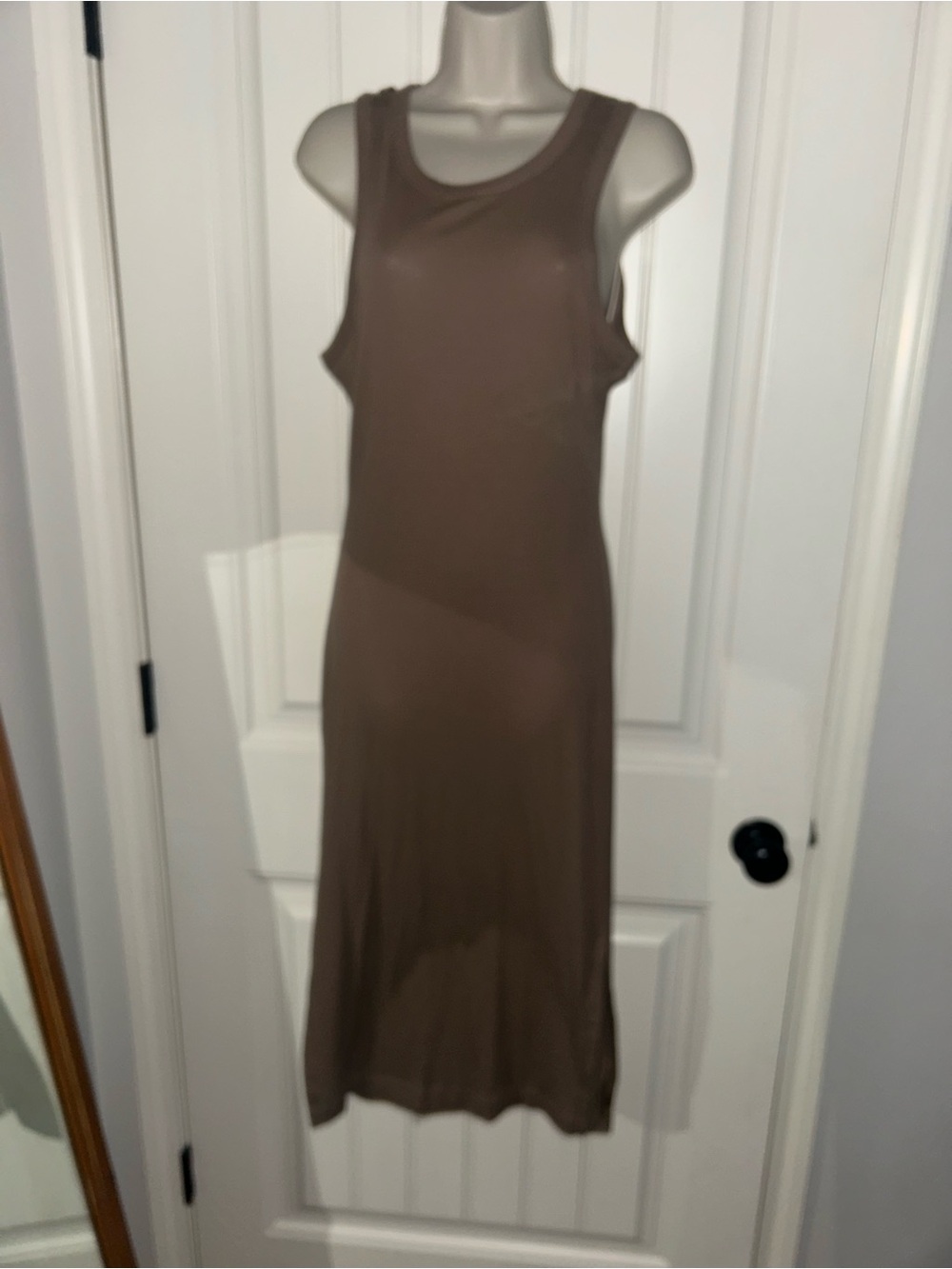 NEW Wear It To Heart JANE RIB DRESS PORTOBELLO Sz M - Picture 6 of 10